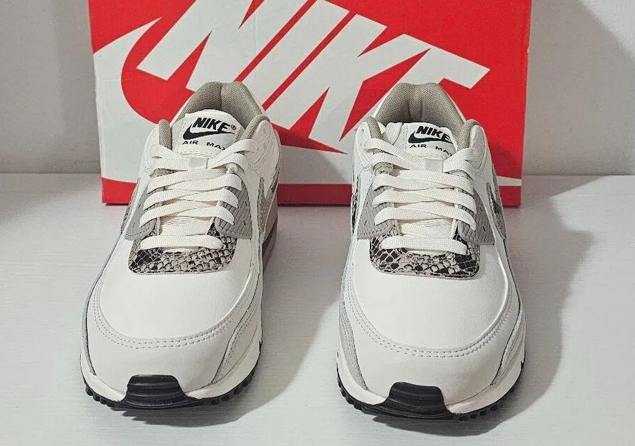 Nike Air Max 90 Women's Shoes / Light Orewood Brown-Multi/ Size 10 - HV4915-100 - Image 2