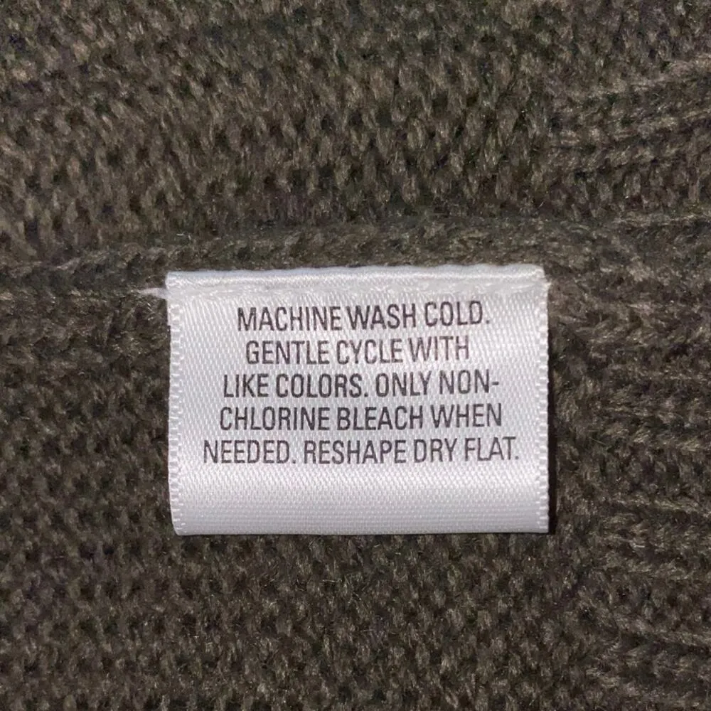 Style & Co Chocolate Brown Fair Isle Knit Short Sleeve Cardigan Sweater M NWT - Image 7