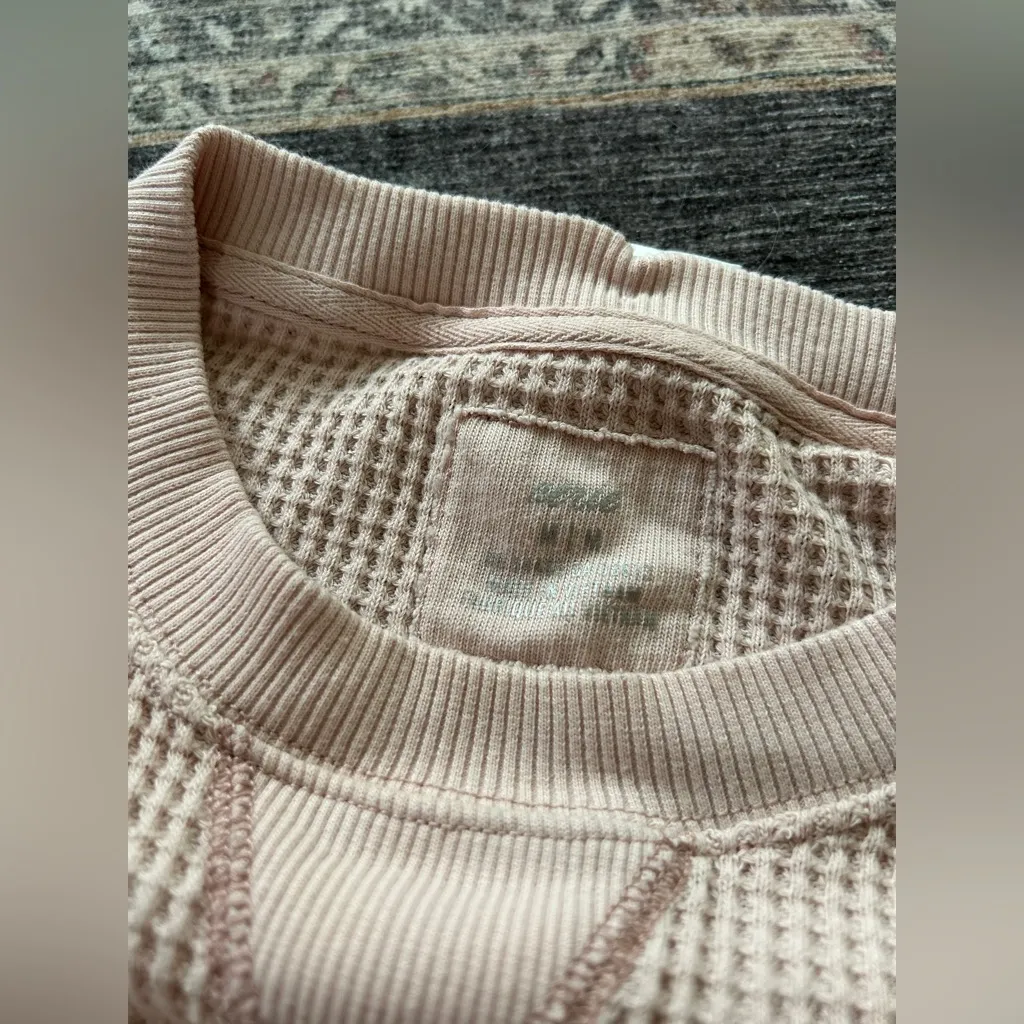 Aerie  Henley Oversized Sweater - Image 4