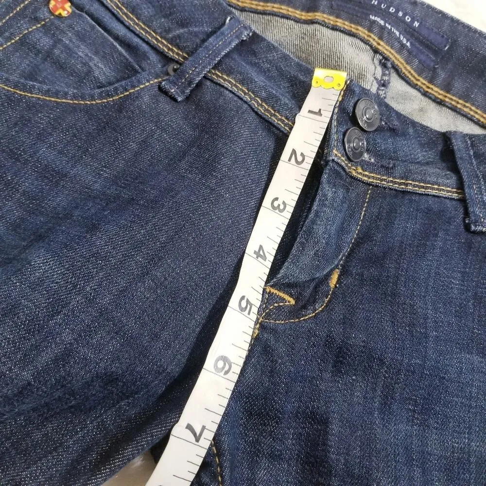 Hudson Jeans Low Rise Dark Wash Skinny Denim - Image 7