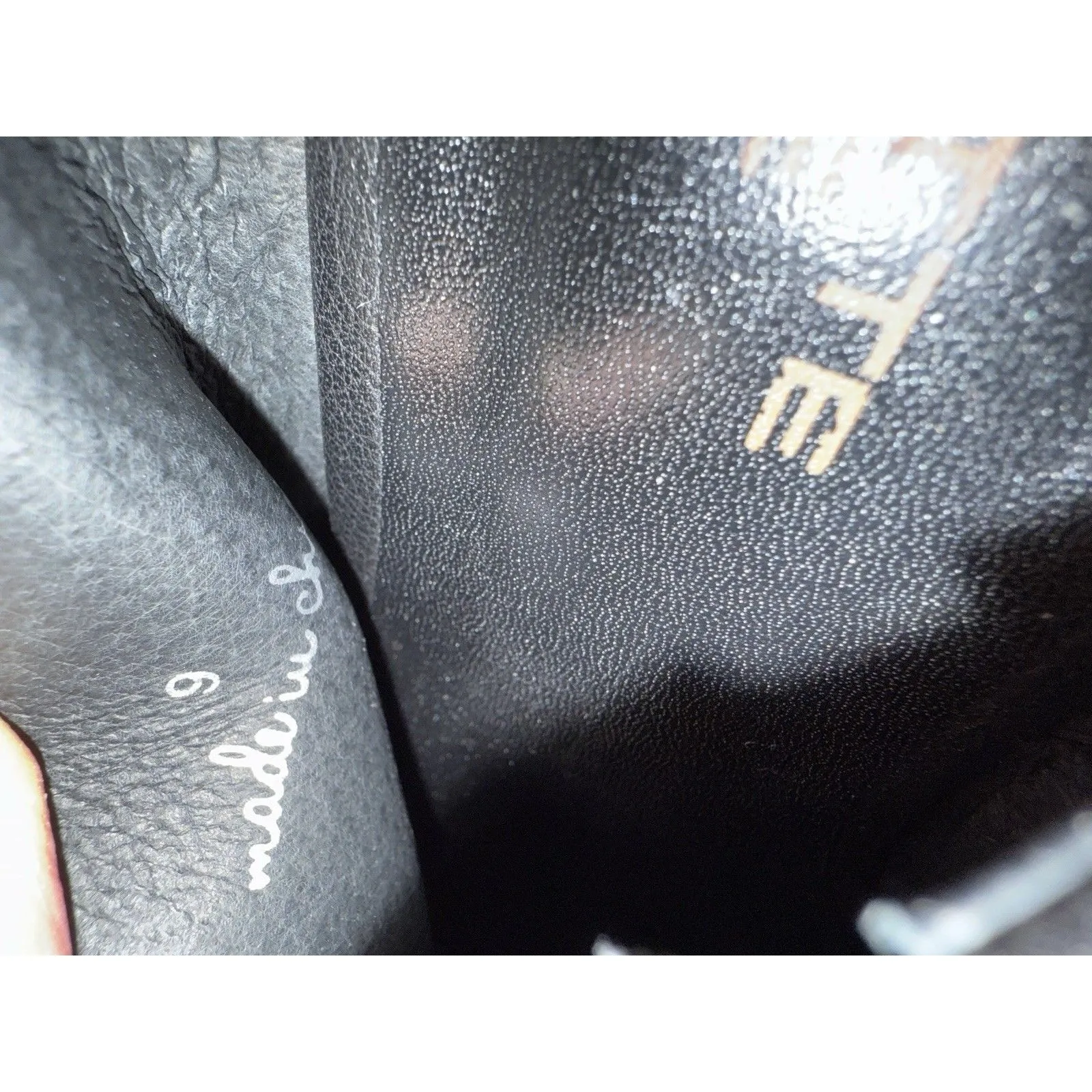 Charlotte Stone Clogs 9 Flower Black Yellow Daisy Shoes Slip On Wooden - Image 5