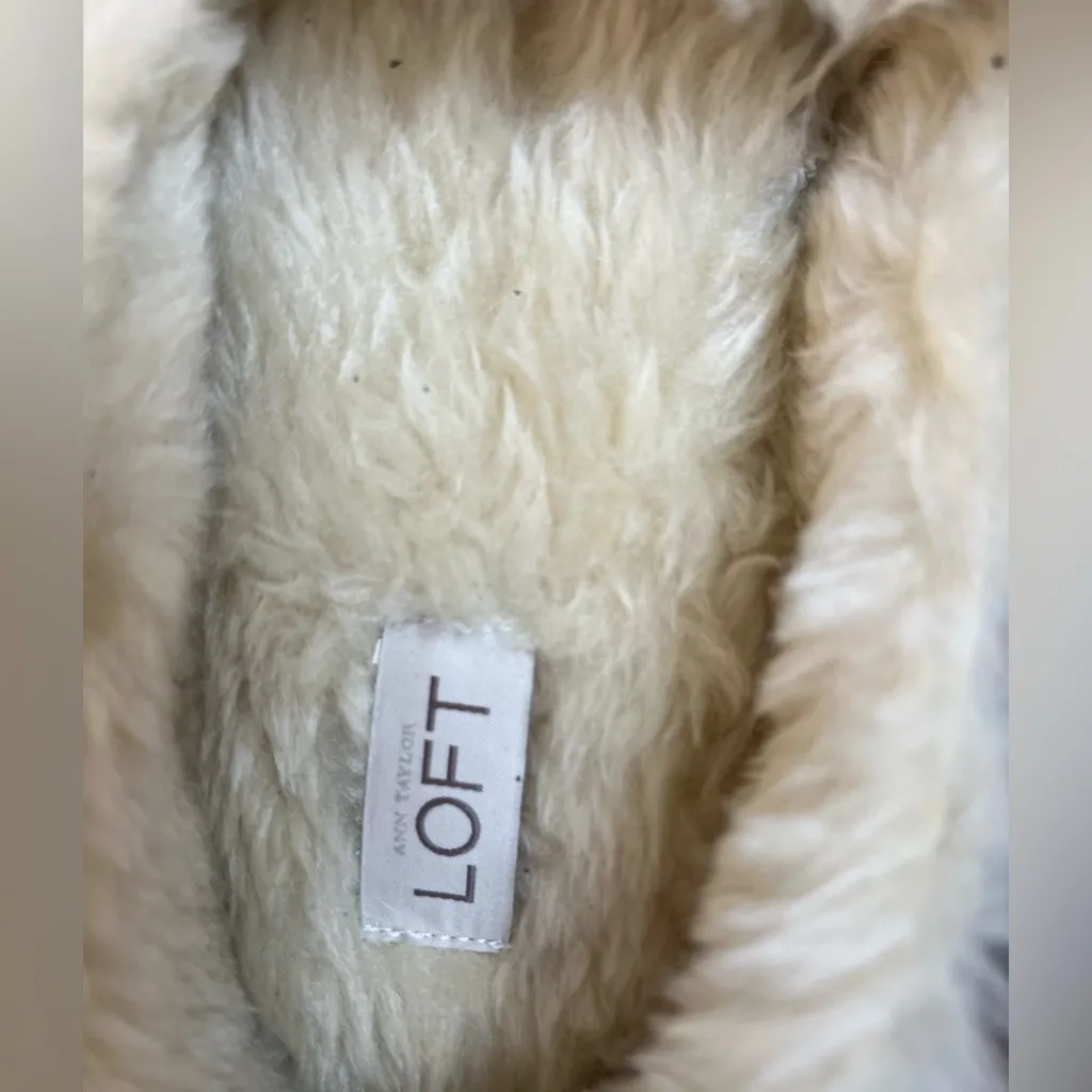 LOFT‎ Women's Brown Cozy Slippers Size Large - Image 4