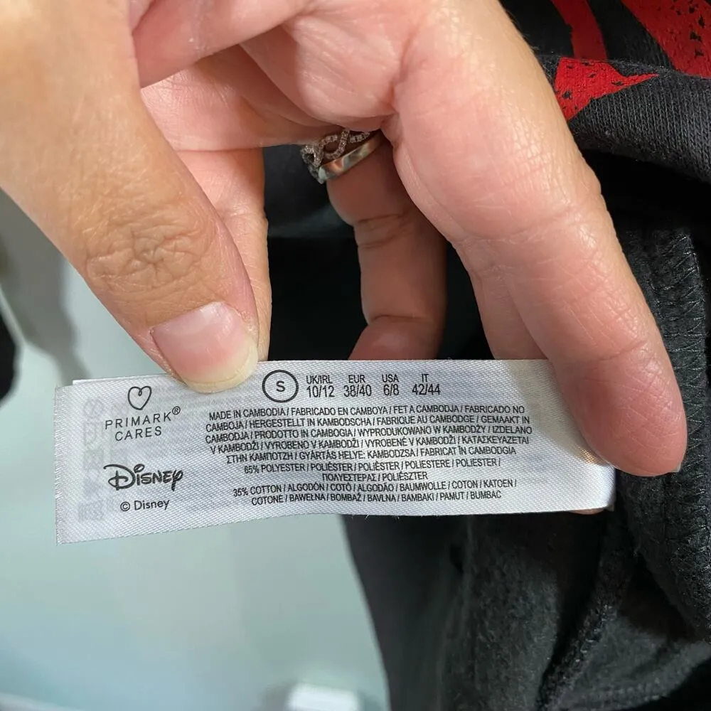 Disney Princess Grey Mulan Moo Shu Chinese New Year Pullover Hoodie Size S (6/8) - Image 7