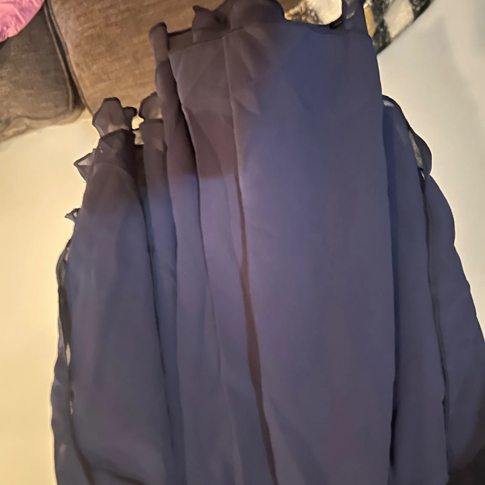 Women's Comfy Atheltic Summer Shorts Navy Size Medium Large‎ - Image 4