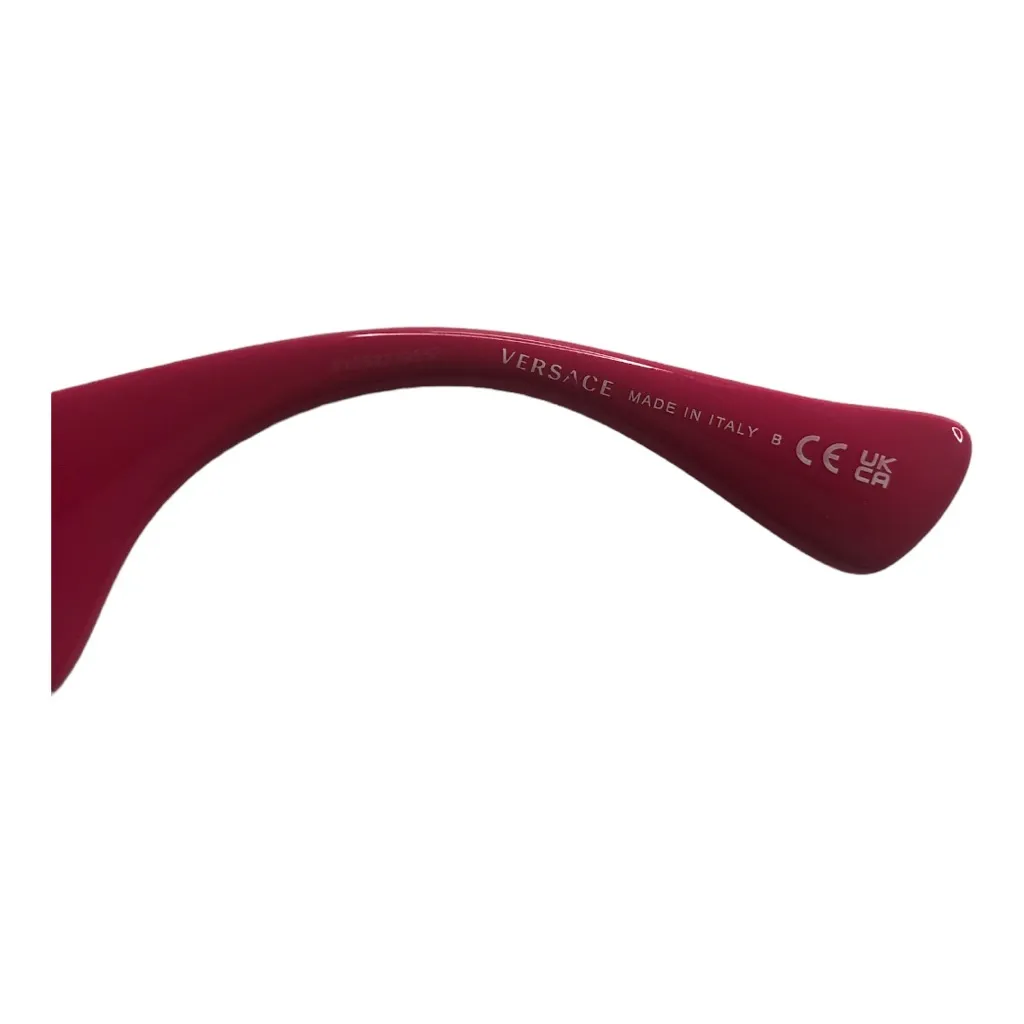 Versace Authentic Women’s Fuchsia Pink Sunglasses with Grey Lenses. Brand New! - Image 8