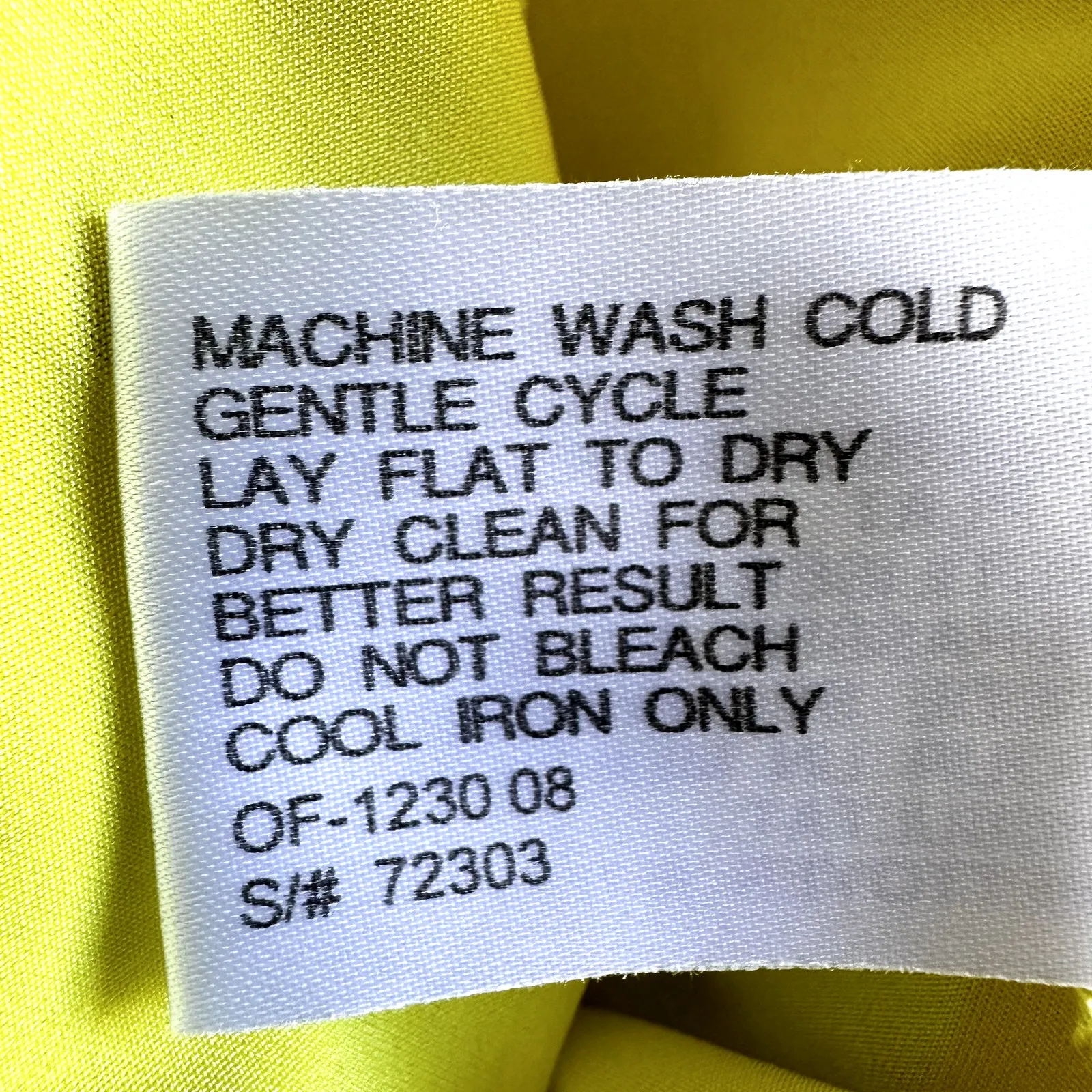 Jamie Sadock Skort Golf Front Slit Pockets Zip Fly Athletic Nylon Yellow 12 - Image 4