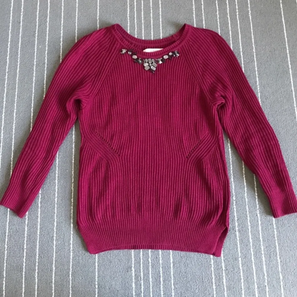 LOFT beaded neckline sweater - Image 8