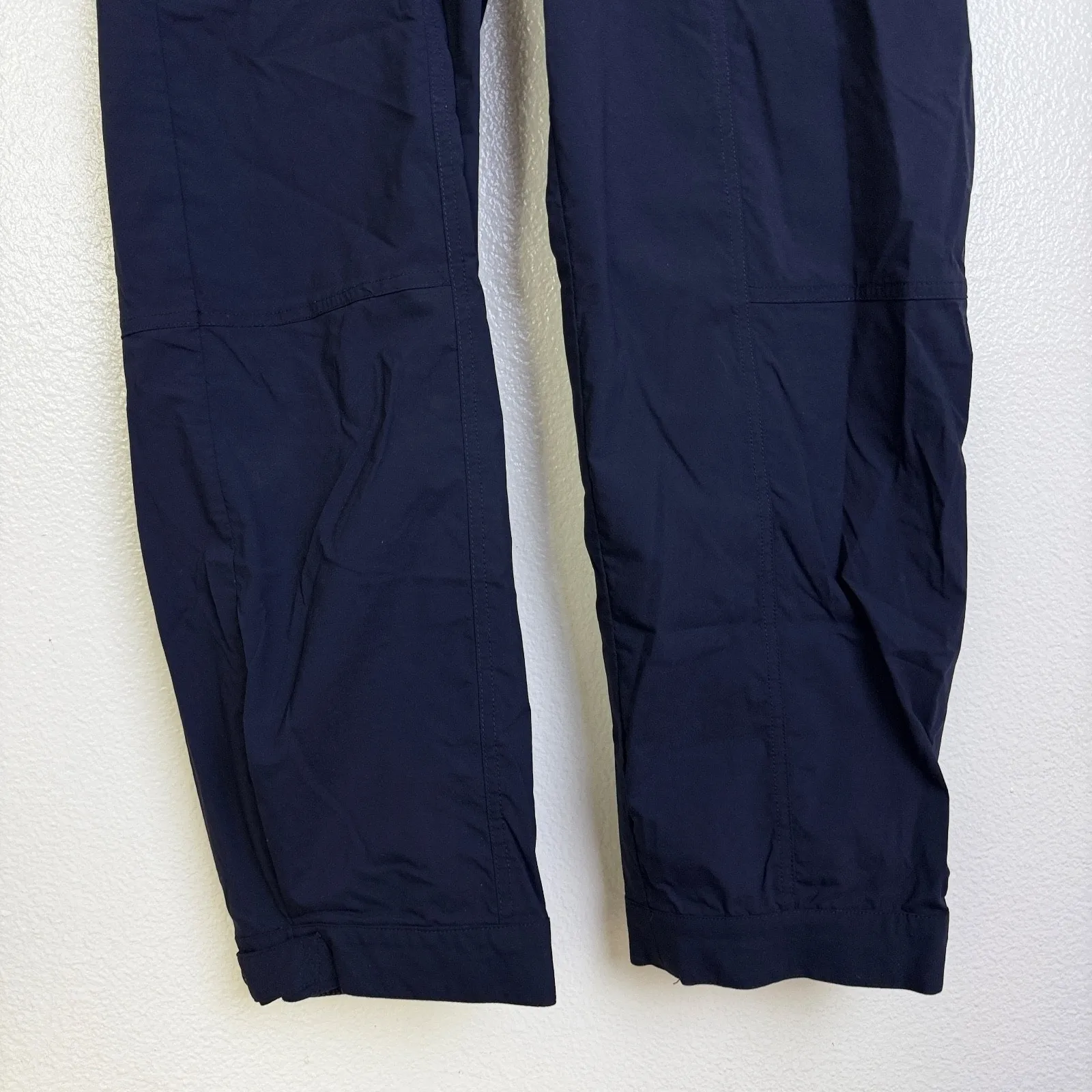 Anatomie Chantal Pants Womens Medium Blue Travel Stretch Lightweight Snap Cuff - Image 3