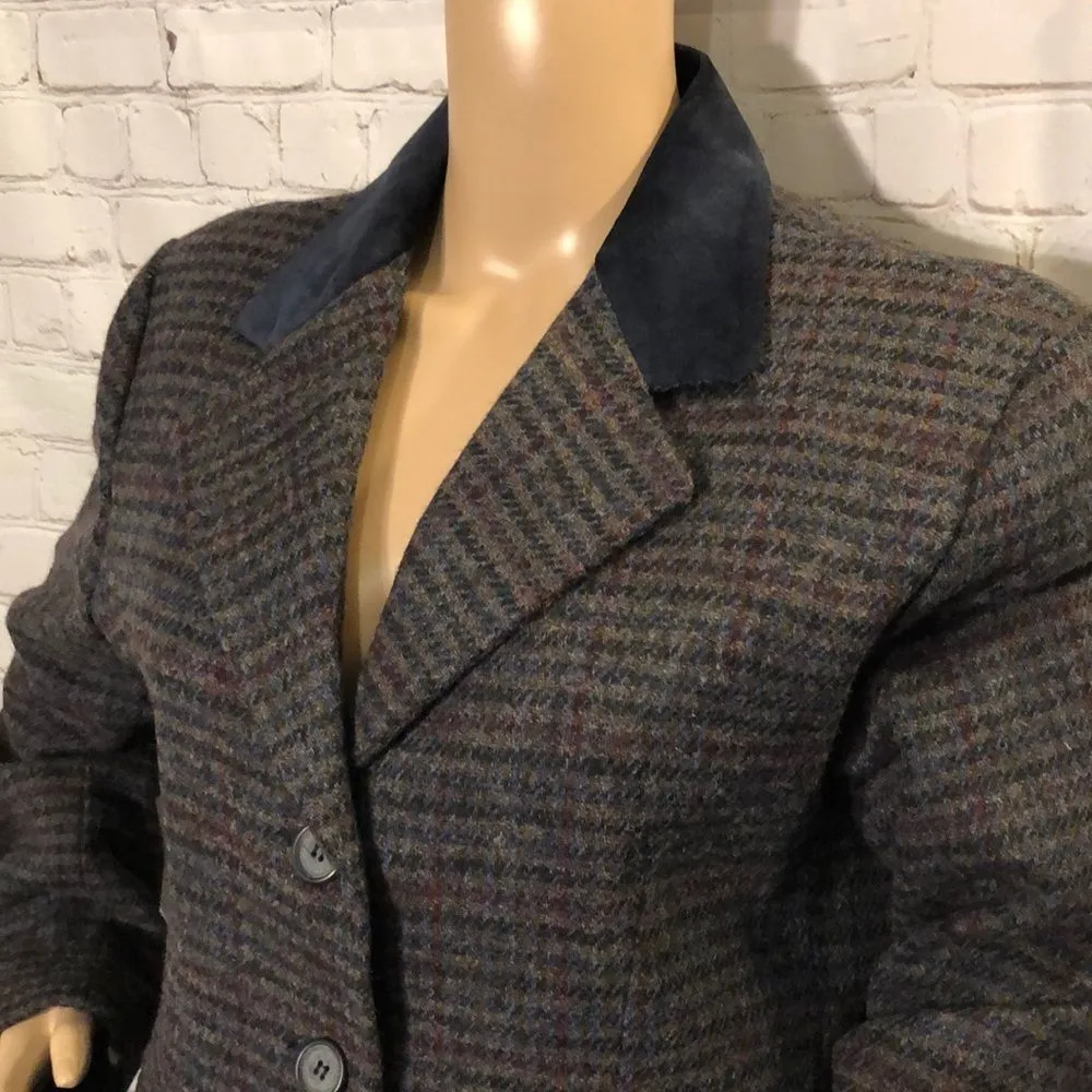 Vintage International Scene Cropped Blazer 1980s Size Medium? - Image 2