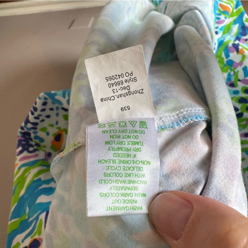 Lily Pulitzer Women’s Sea‎ Soriee Shianne Double V-Neck Dress Size Small - Image 8