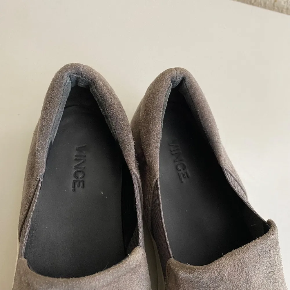 Vince Warren Platform Sneaker Suede Gray 9.5 sneakers‎ - Image 2