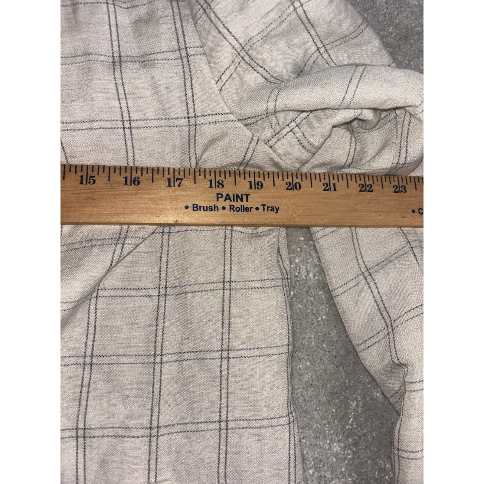 Madewell Dorset Blazer Windowpane Size‎ S Minimalist Oversized Linen - Image 10