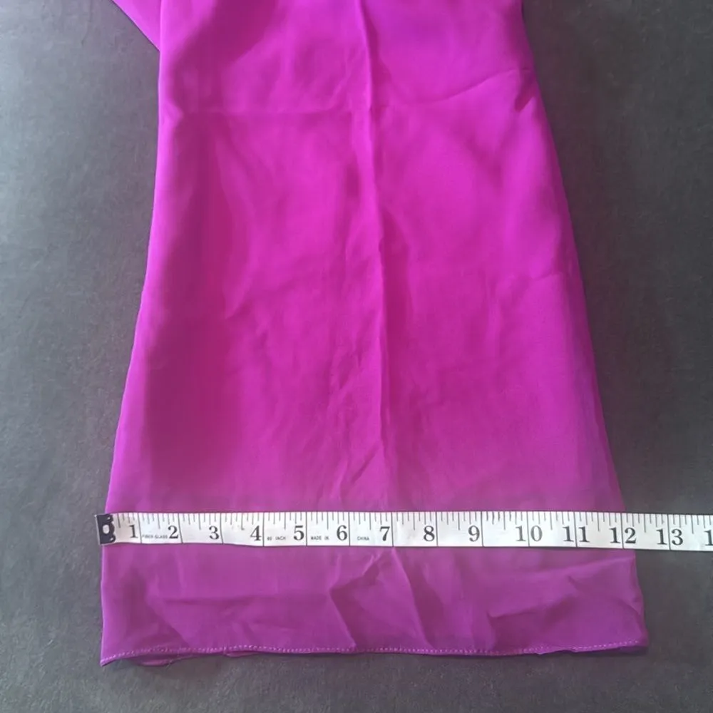Women’s Chiffon 3 Piece Party Formal Mother of the Bride Pants Suit Size 12 NEW Purple - Image 12