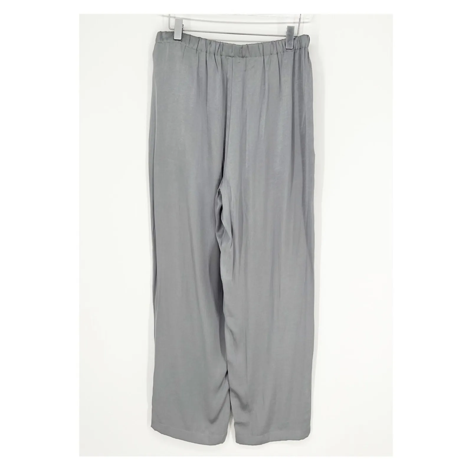 Madewell Straight Full Length Pull On Pants S‎ Grey - Image 4