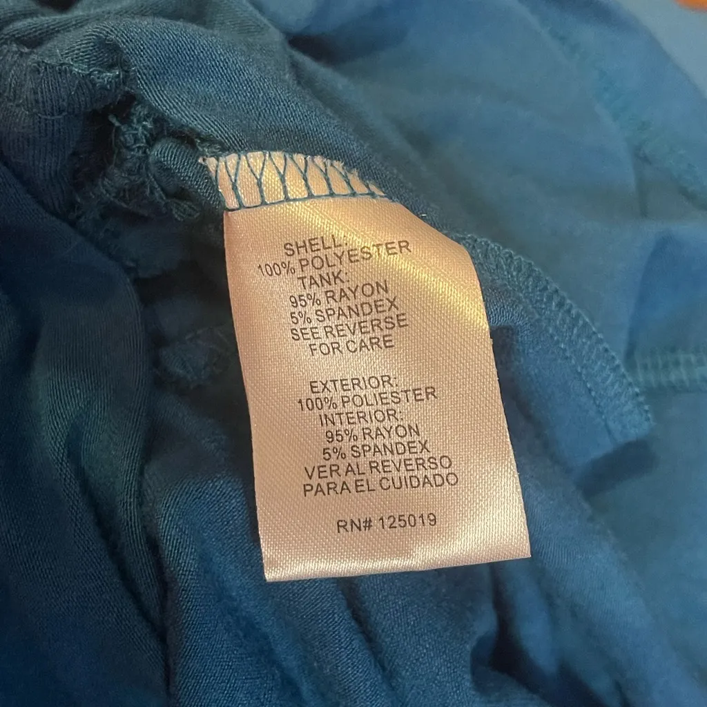 Joseph A Blue short sleeve blouse top shirt NWT woman’s XL - Image 4