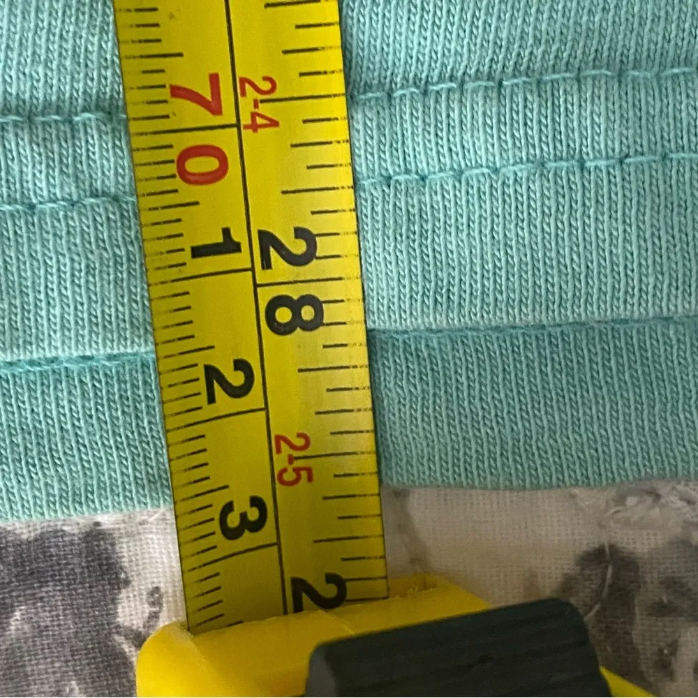 JADELYN BROOKE  Womens Long Sleeve Green Shirt Top Logo Medium - Image 7