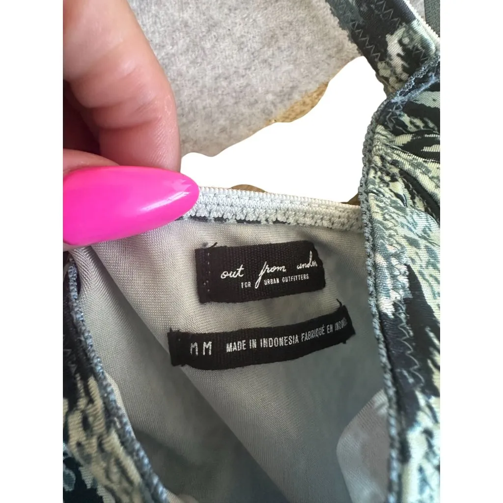 OUT FROM UNDER Snake Print Bodysuit Size Medium - Image 5