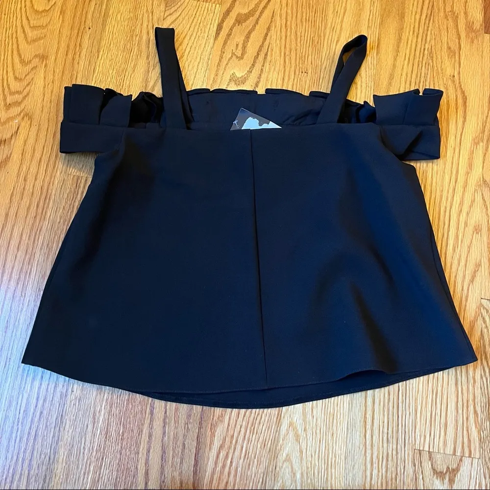 Topshop black top size 6 - Image 3