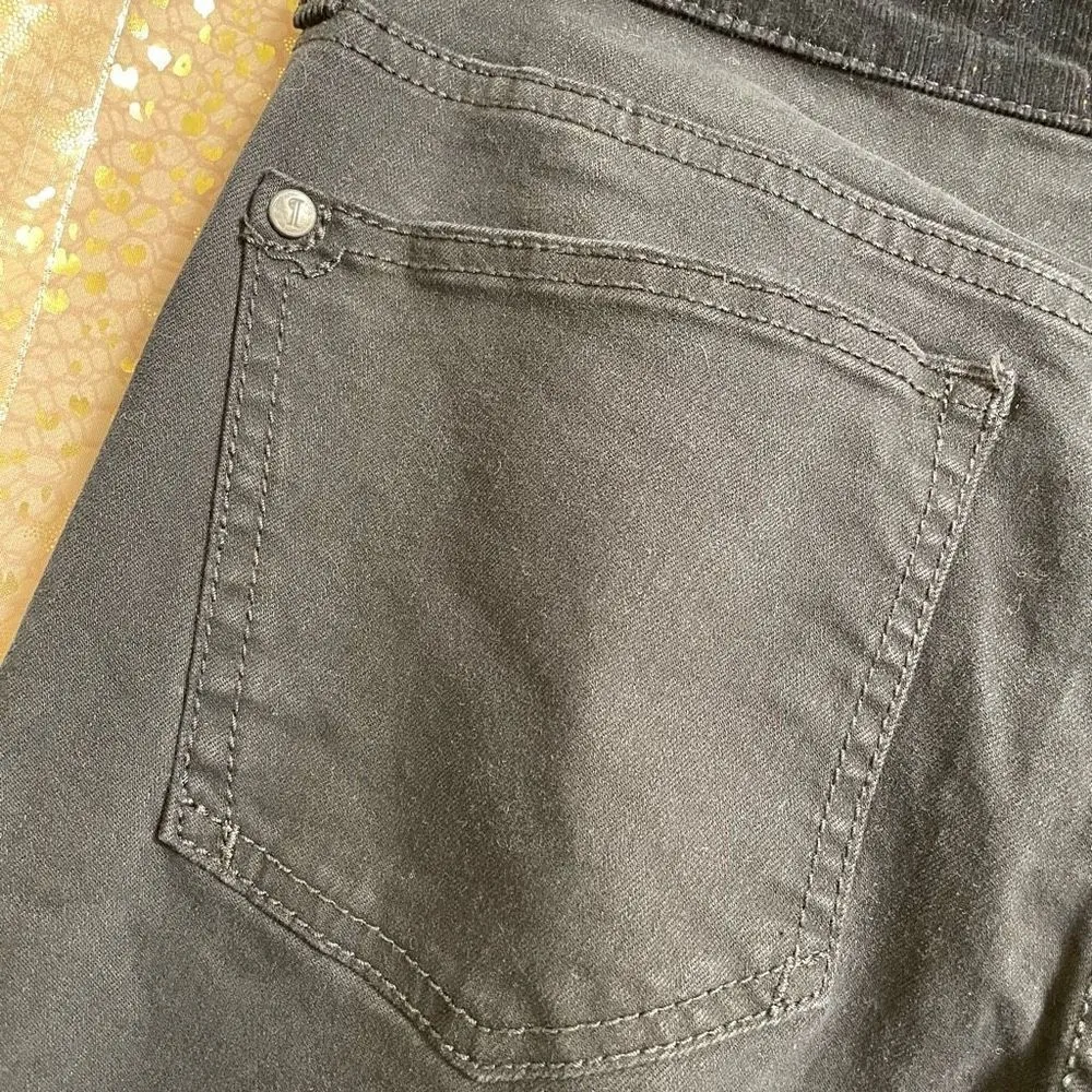 Pilcro and the letterpress Black Stet Corduroy Front Skinny Jeans, Size 27/4 - Image 7