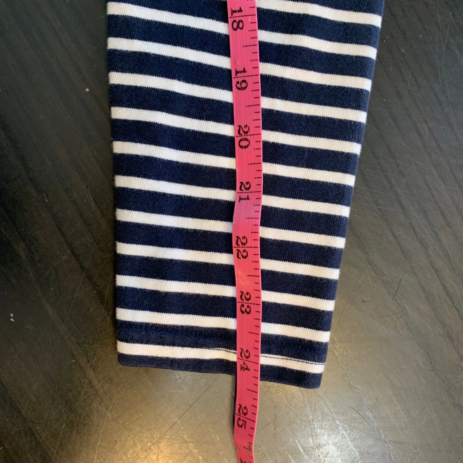 Jack Wills Striped Boat Neck 3/4 Sleeve Tunic Top Navy White Red US 6 Breton - Image 15