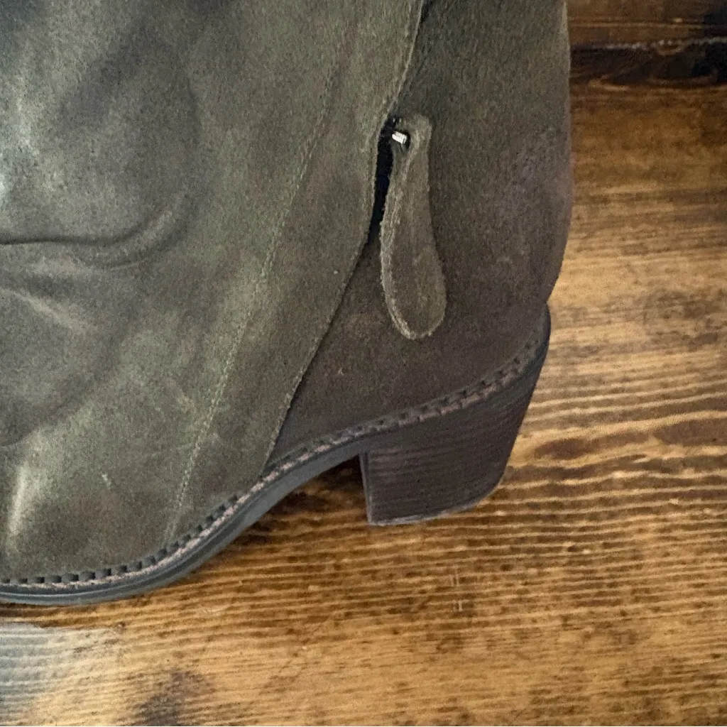 Sbicca Millie Brown Heeled Ankle Boots Size 8.5‎ - Image 7