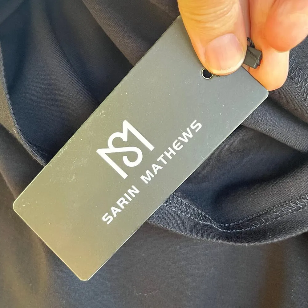 Sarin Mathews Black Short Sleeve Hi - Image 8