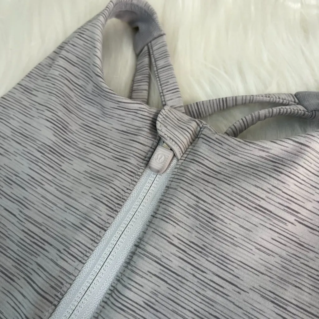 Lululemon Energy Bra High-Neck Longline Zip Special Edition Women's 10 - Image 4