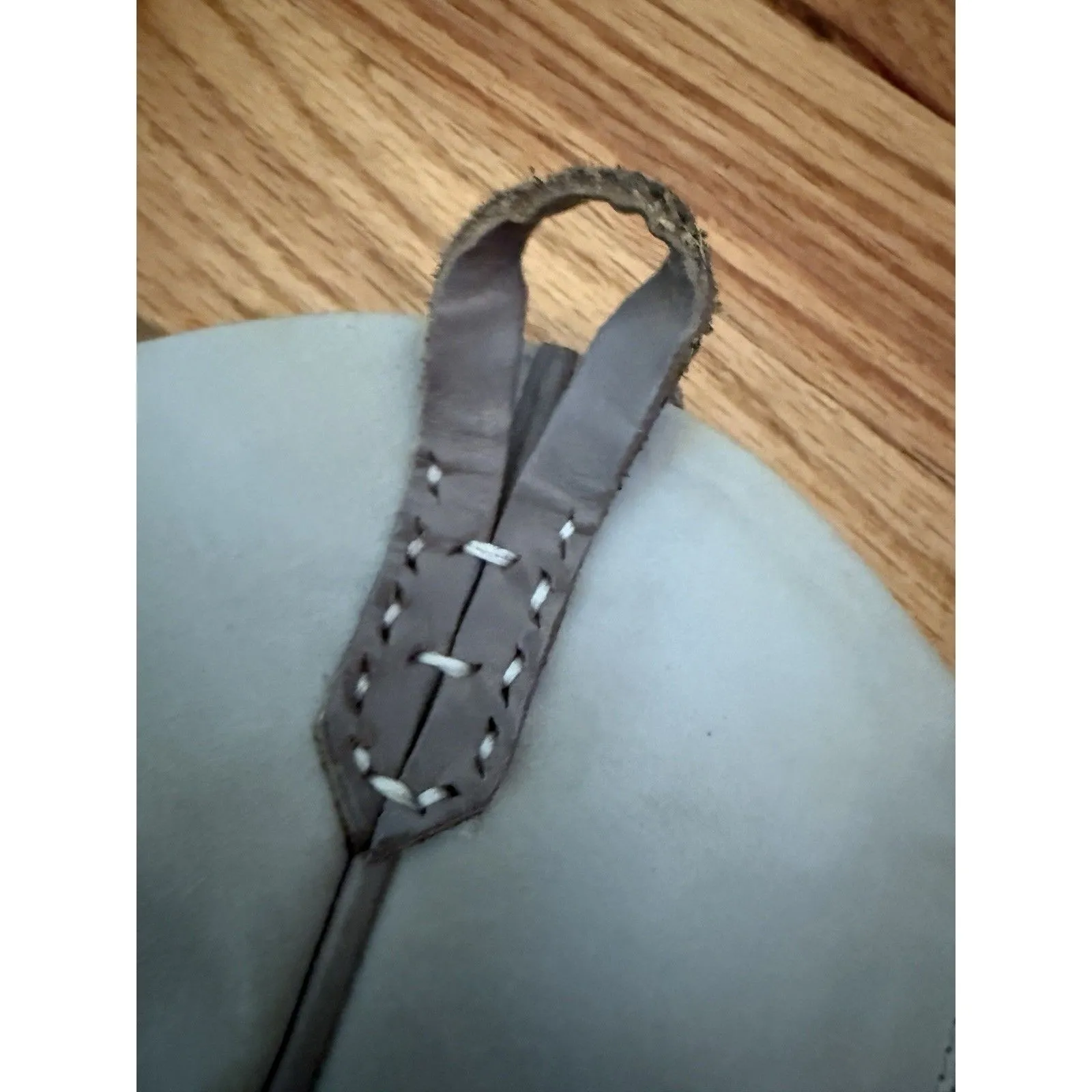 We The Free Wade Distressed Ankle Boots Gray Leather Sz 39 - Image 5