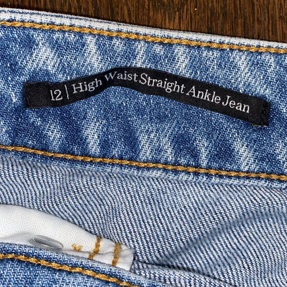 Talbots high waist straight ankle jeans size 12 - Image 6