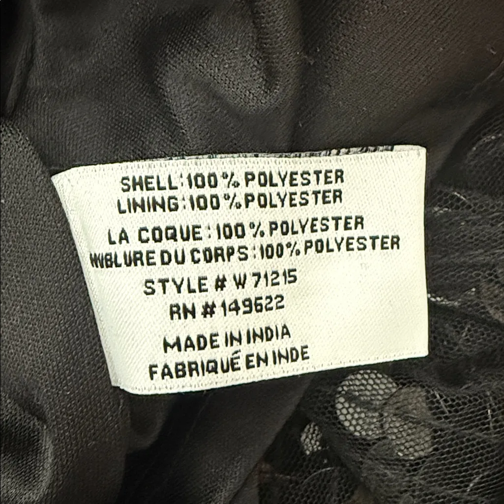 NWT Walter Baker Dolla Black Sequin Racerback Mini Dress - Image 6