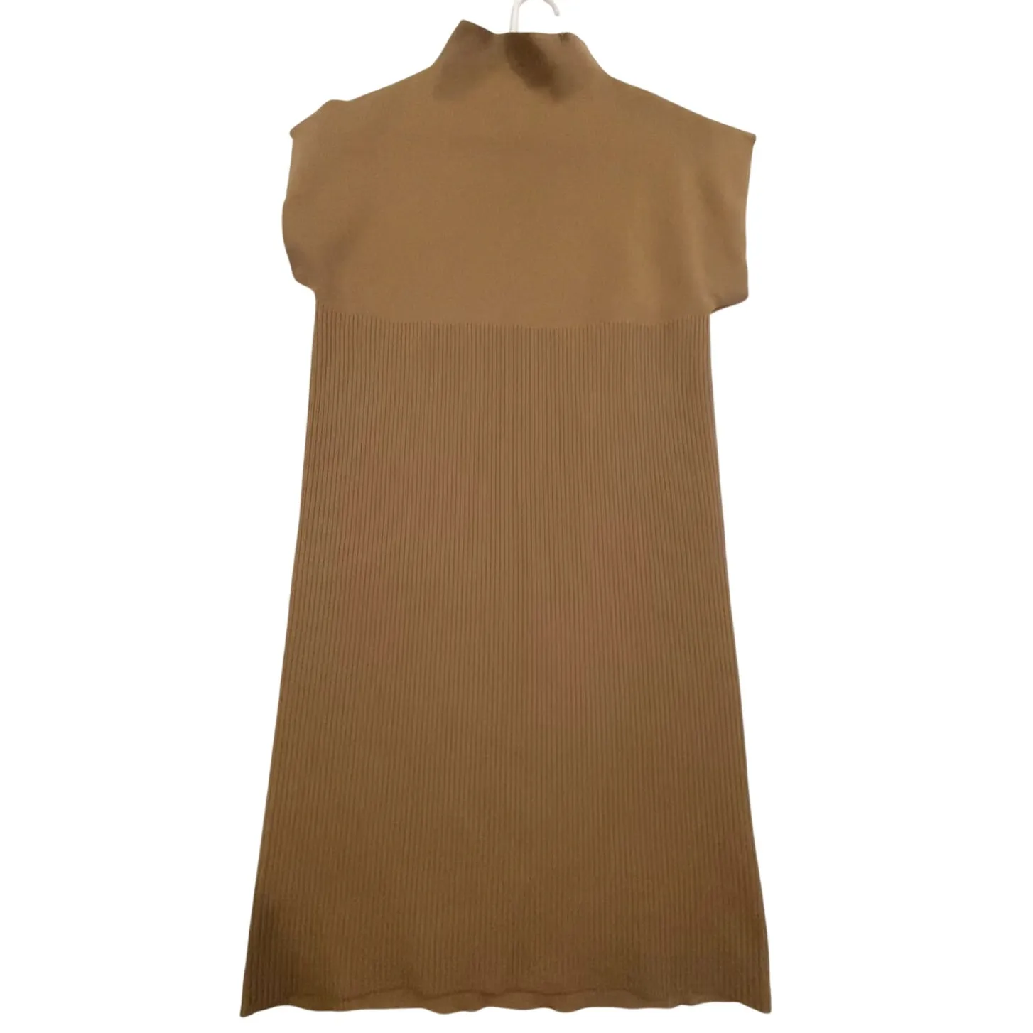 Womens Anthropologie Mock Neck Mini Sweater Dress Size Medium - Image 5