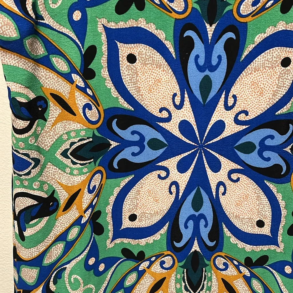 MAEVE Anthropologie Folksong Shift Dress Bird Print Boho, Size M - Image 6