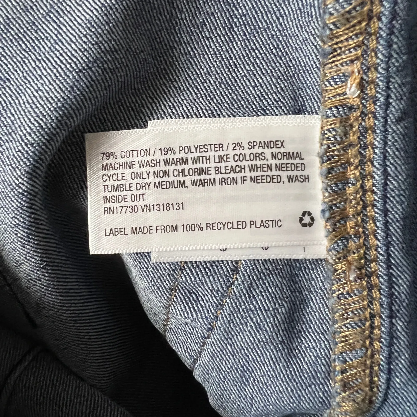 Wild Fable Women's Dark Blue Super High Rise Jean Shorts - Size 0 - NWT - Image 4