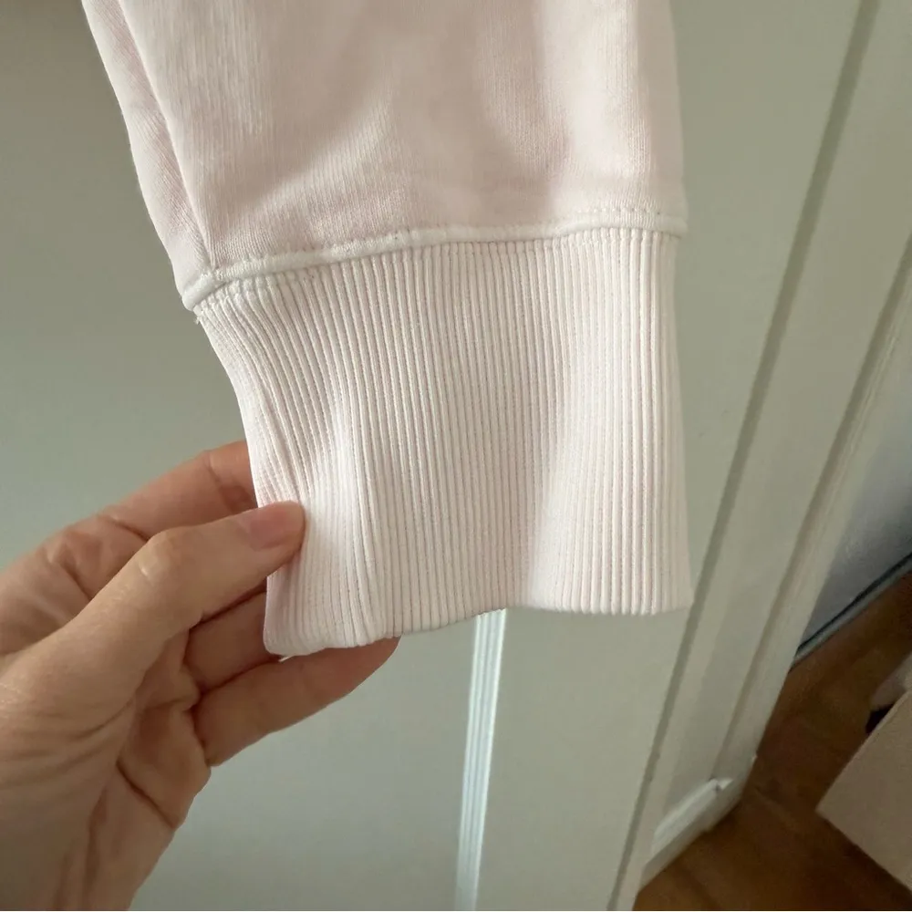 Madewell The McCarren Midweight Crewneck Sweatshirt in Light Pink Medium NWT - Image 3