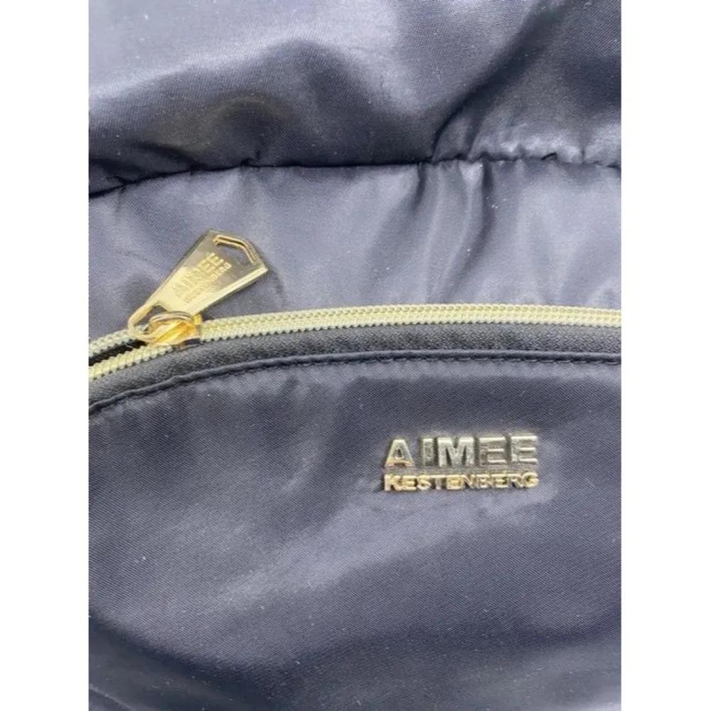 Aimee Kestenberg Super Light Positano Laptop Sleeve Black Nylon Backpack - Image 9