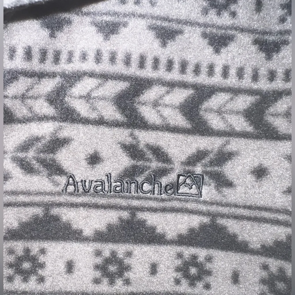 Avalanche Outdoor Supply Company Womens XXL 1/4 Zip Fleece Pullover Aztec - Image 2