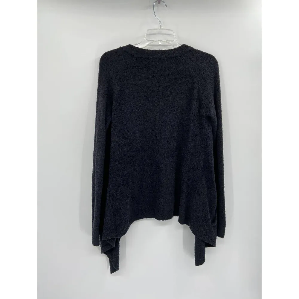 Barefoot Dreams Black 433 One Mile Cozychic Cardigan Sweater XS - Image 5