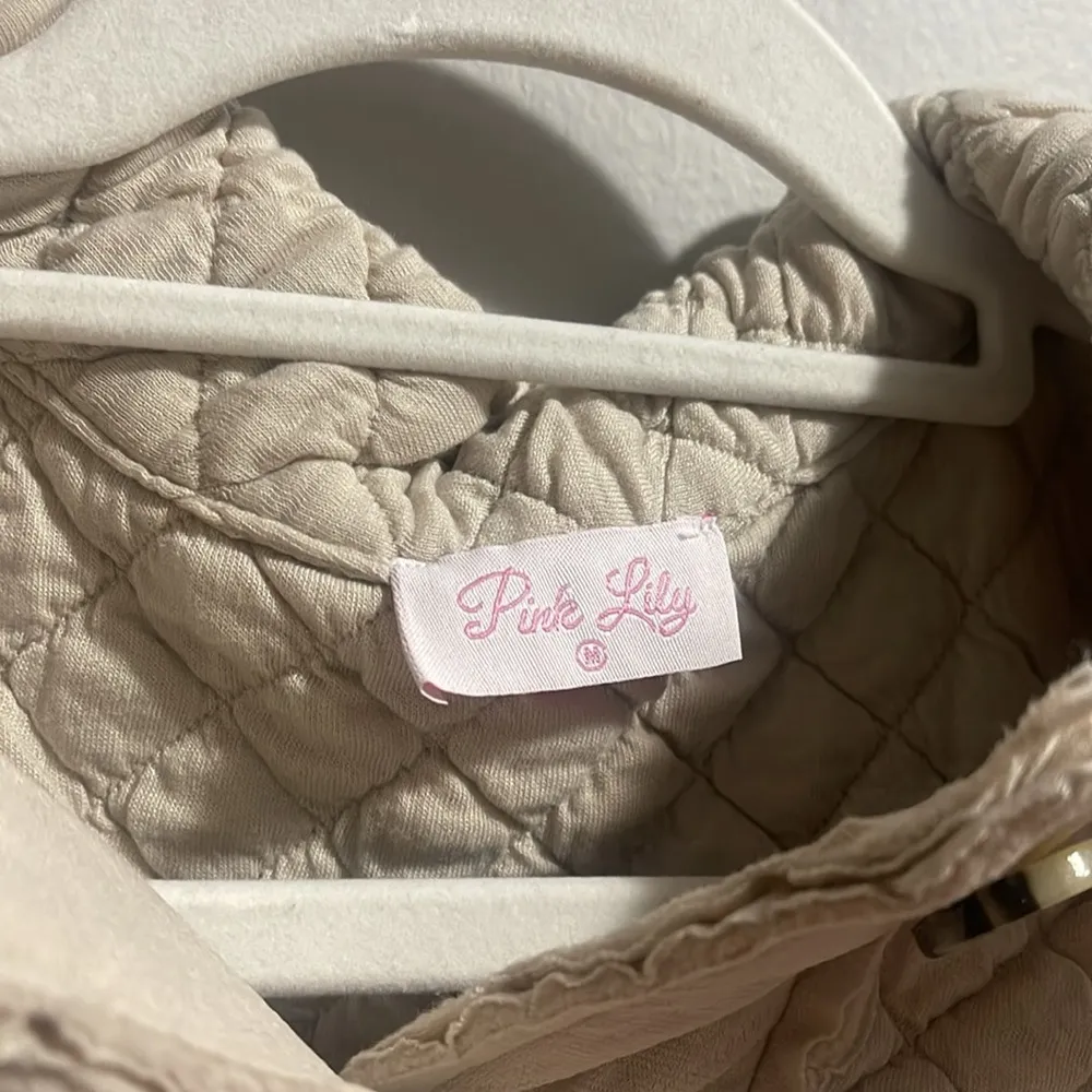 Pink Lily Quilted Puffer Buttoned Shacket - Image 7