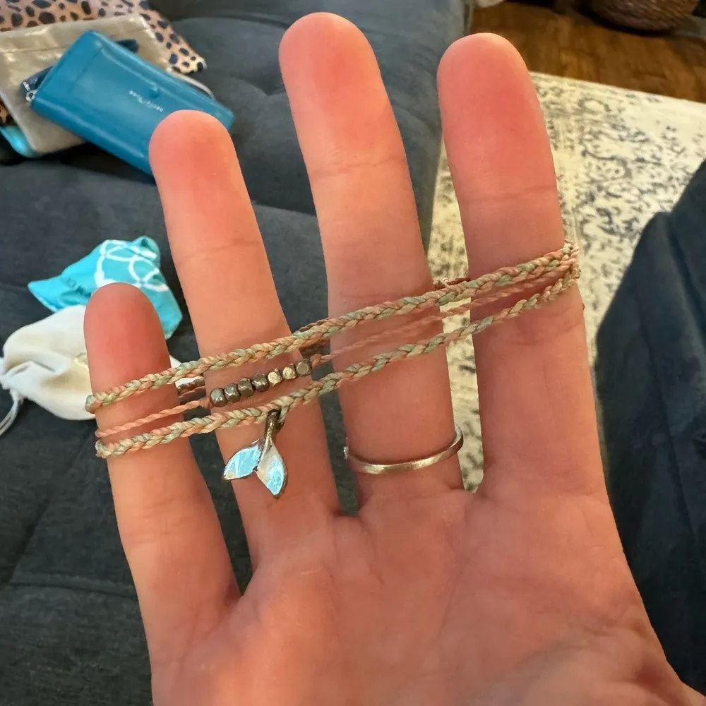 Bundle of two adjustable layered cord bracelets - Image 4