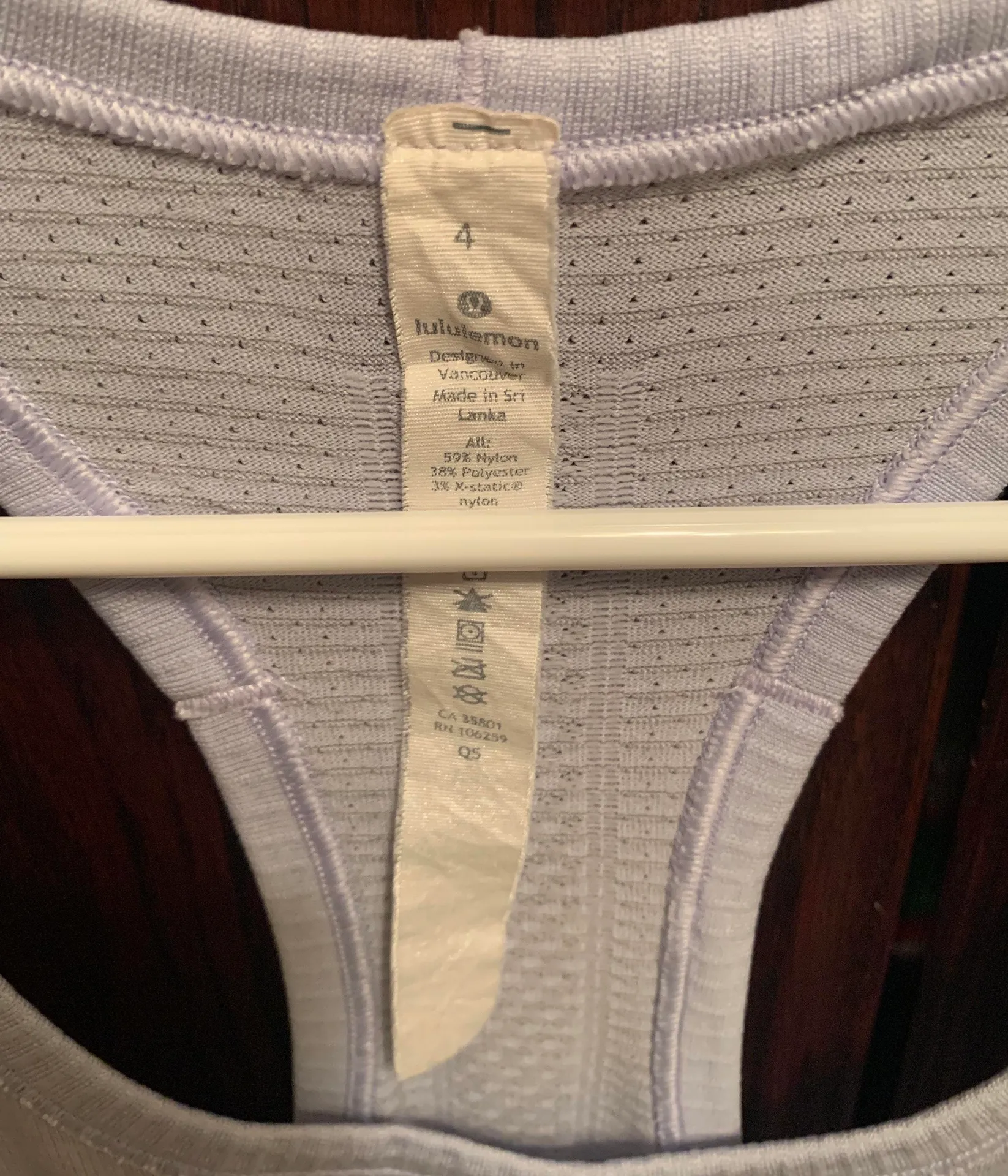 Lululemon Light Blue Swiftly Tank - Image 4