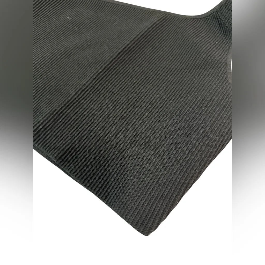 Aritzia Babaton Sculpt‎ Knit One Shoulder Crop Top size XL - Image 6