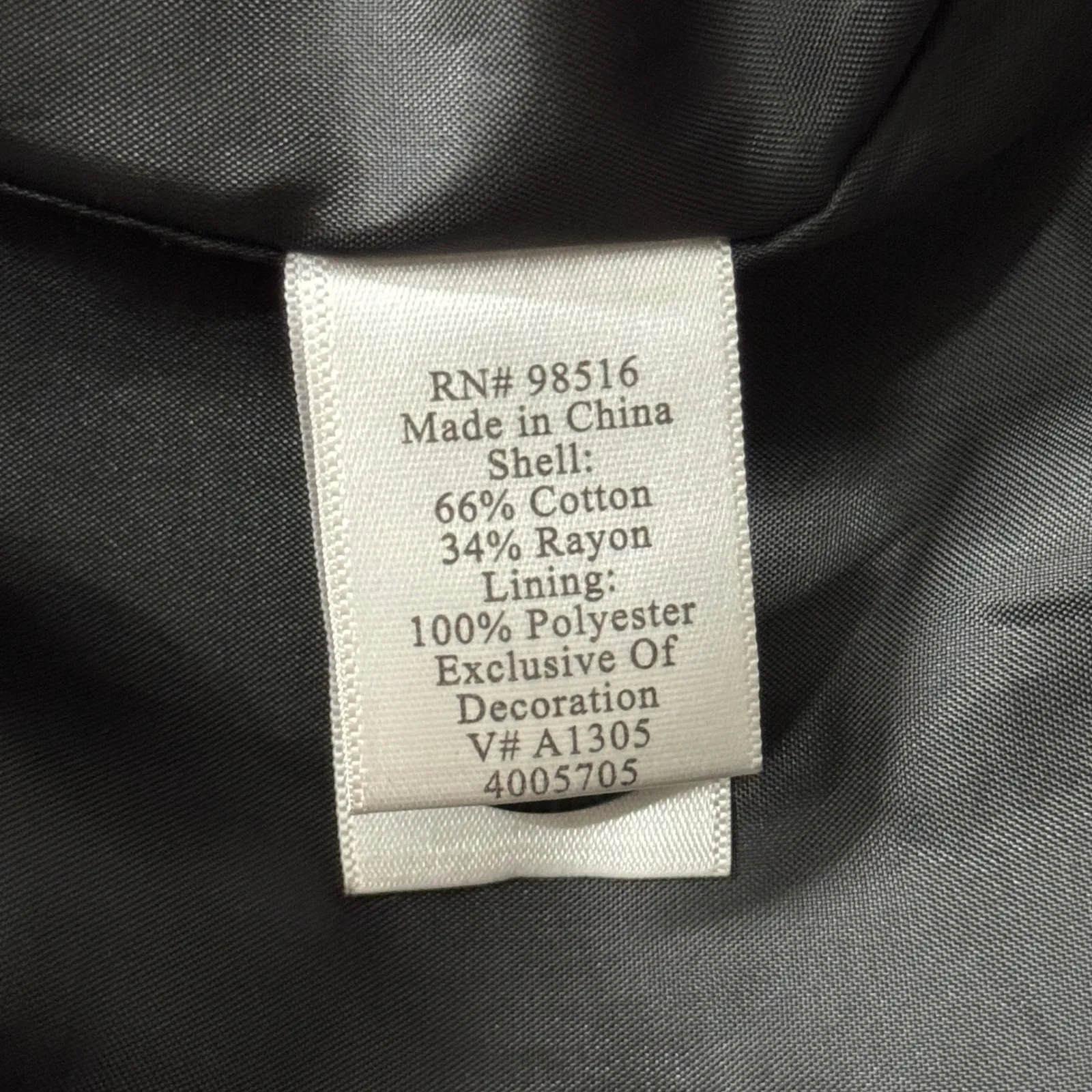 Coldwater Creek Velvet Blazer Jacket Black Womens Size 12 Classic Chic Gothic - Image 6