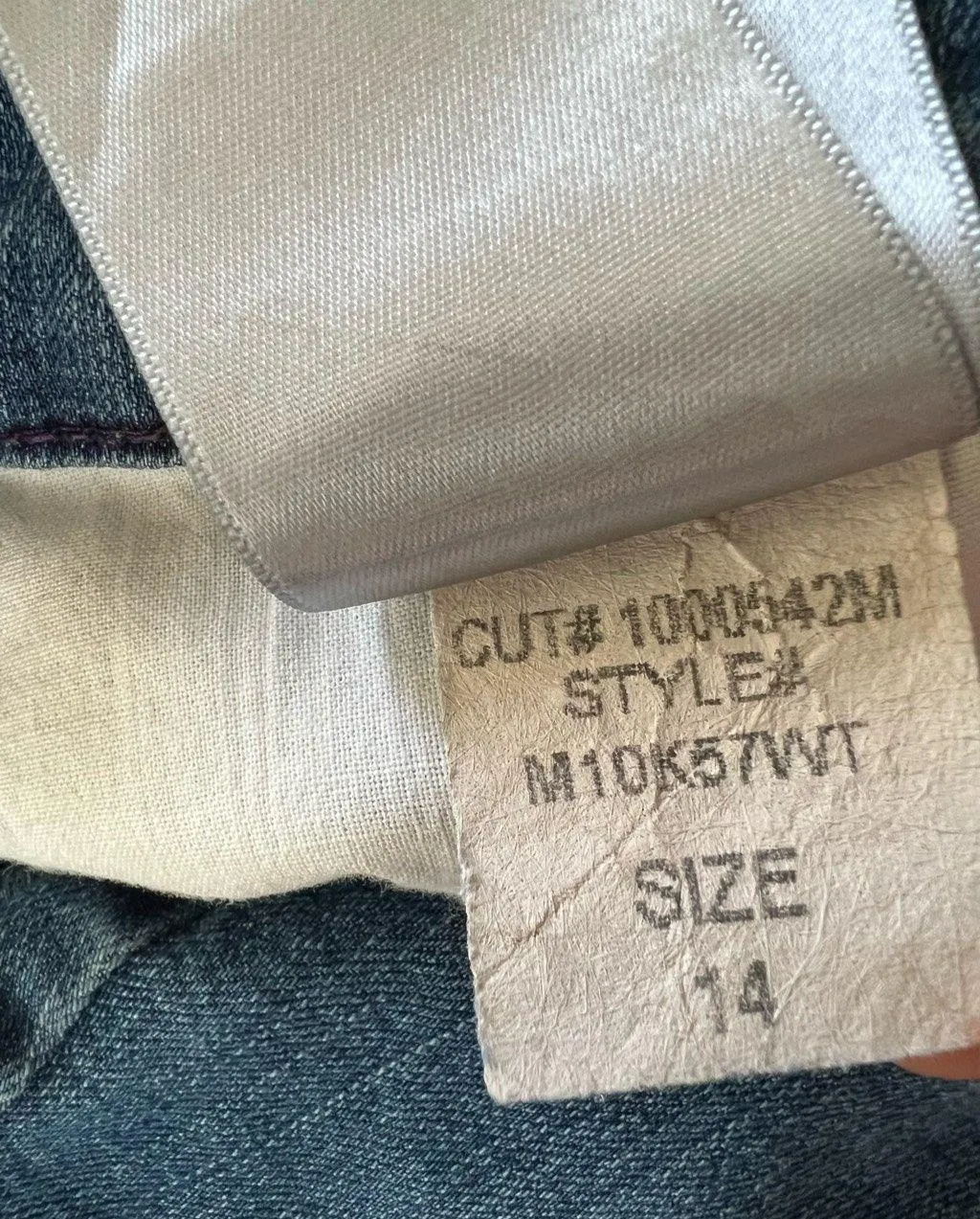 NYDJ Blue Denim Ankle Jeans w Lift Tuck Technology Size 14 - Image 6