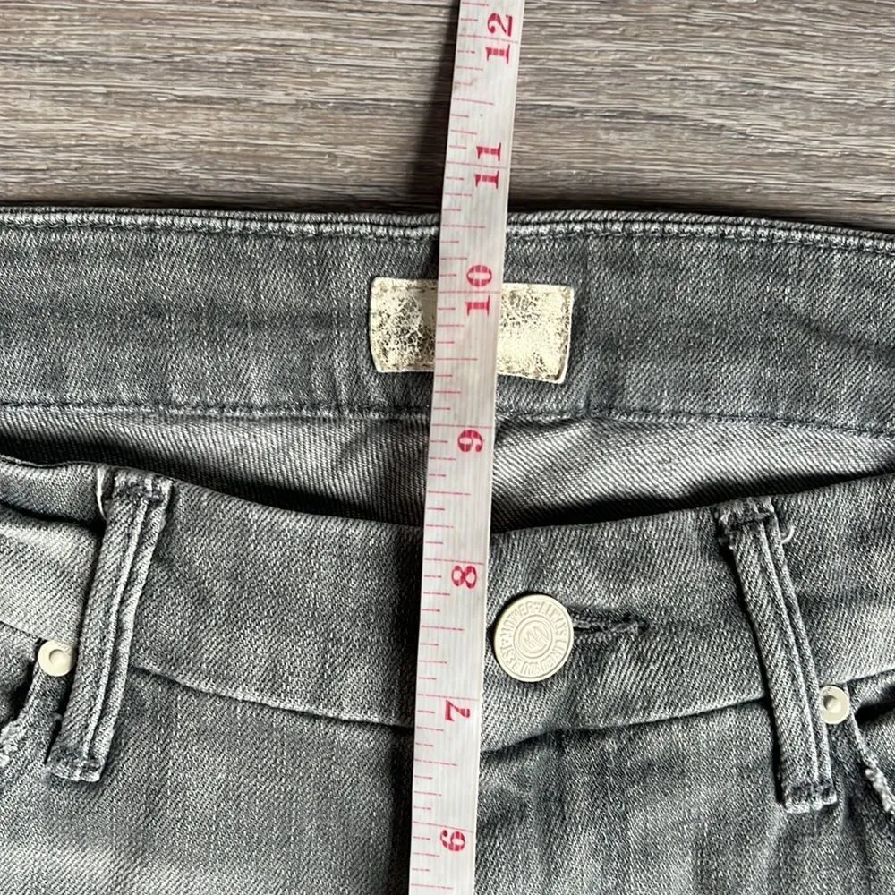 MOTHER The Looker jeans “Holy Smokes Gray Size 26 - Image 8