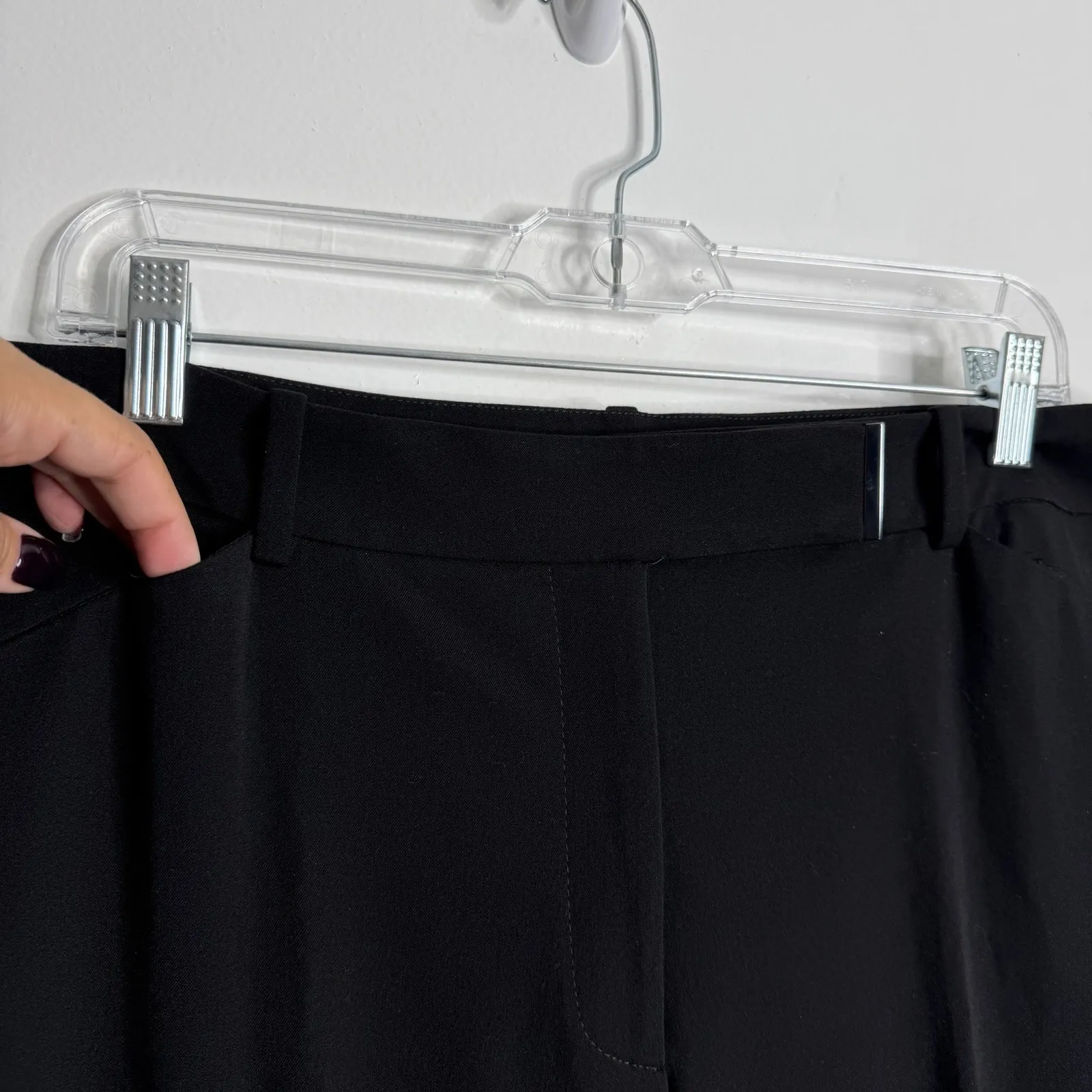 White House Black Market The‎ Boot Black Trouser Dress Pant Size 14 Workwear - Image 7