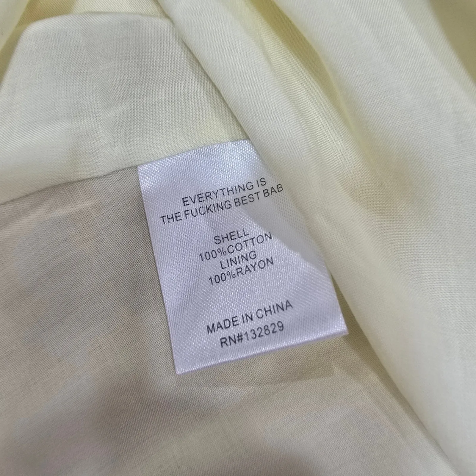 LPA Adalia Dress in Cream XXS - Image 7