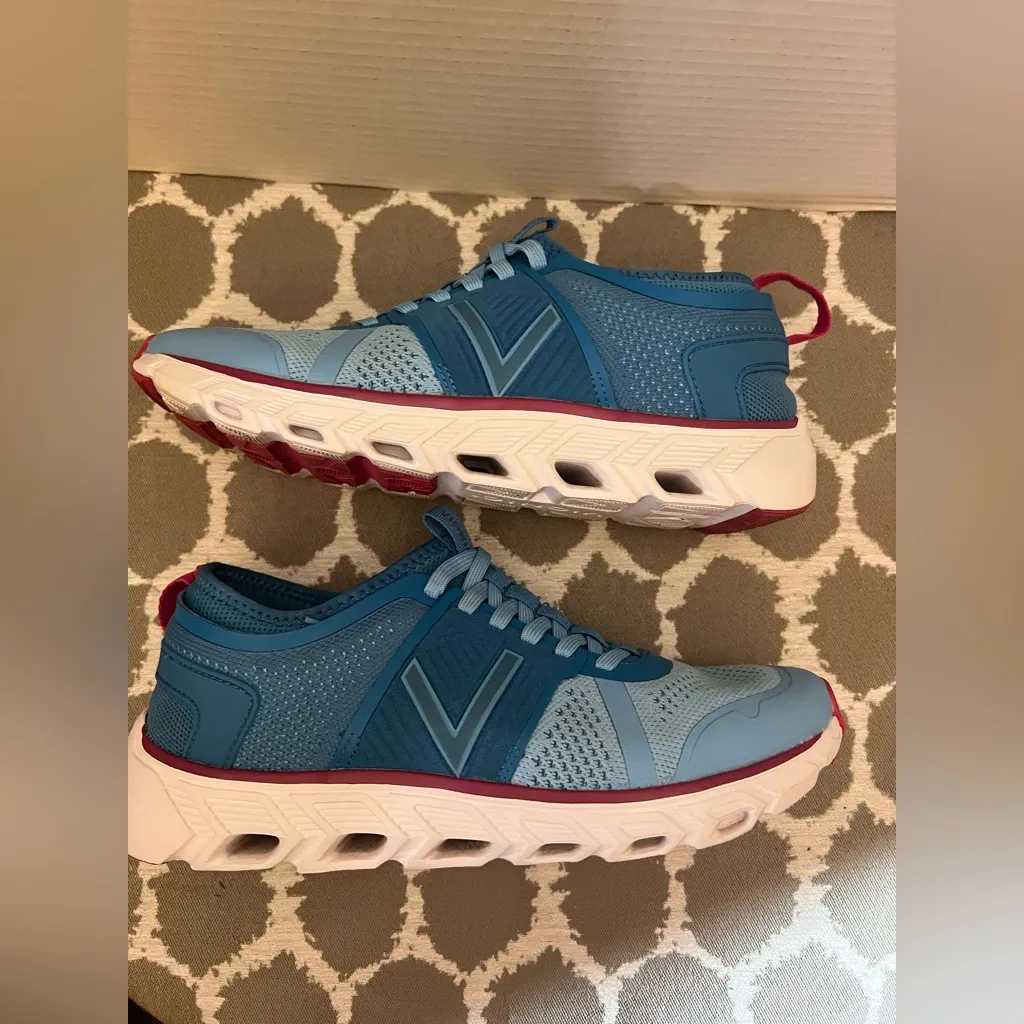 Vionic Blue and Pink Athletic Shoes 8.5 activewear athleisure ortho comfort - Image 5