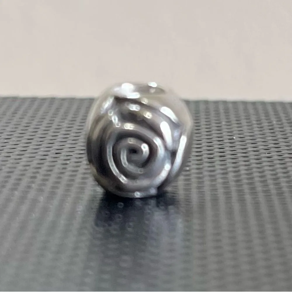 Pandora Sterling Silver 925 Ale Rose Charm. - Image 3