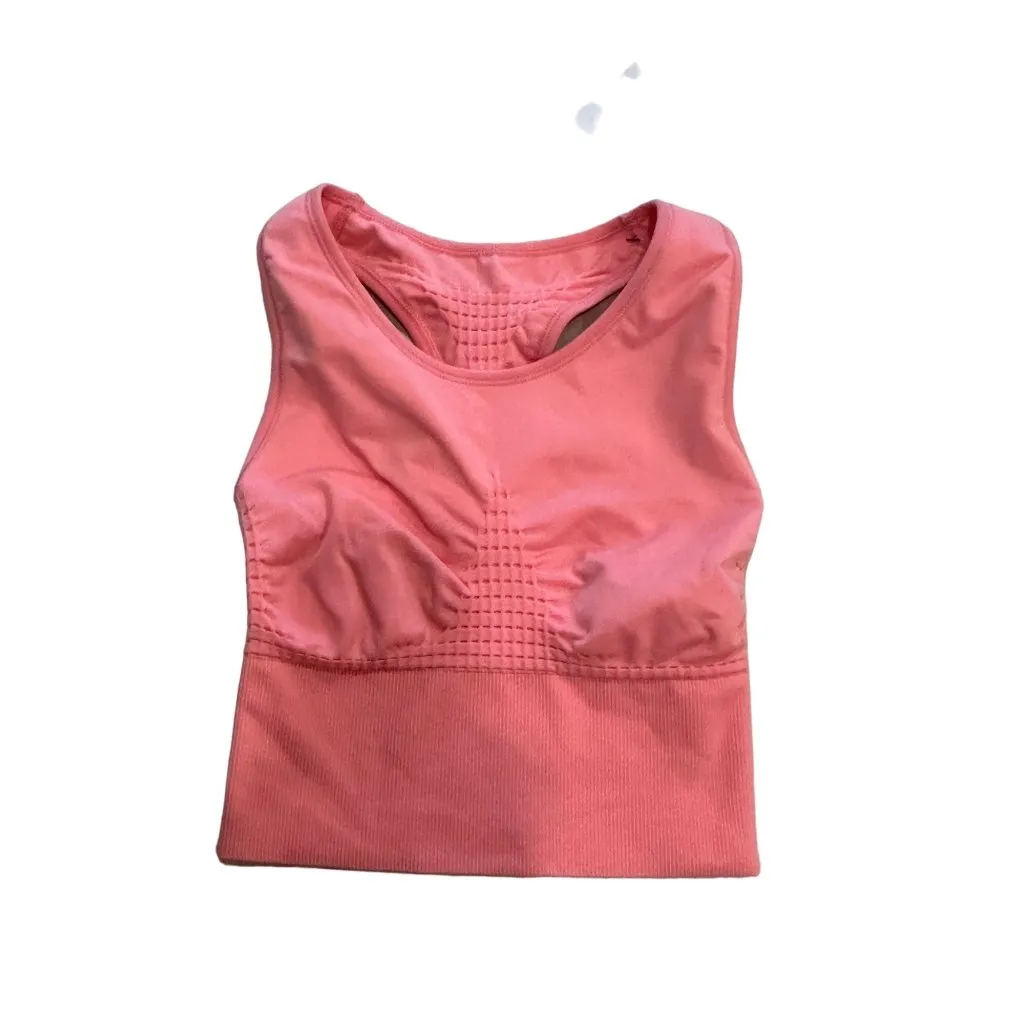 SWEATY BETTY Calypso Pink Sports Bra Size XS NEW - Image 2