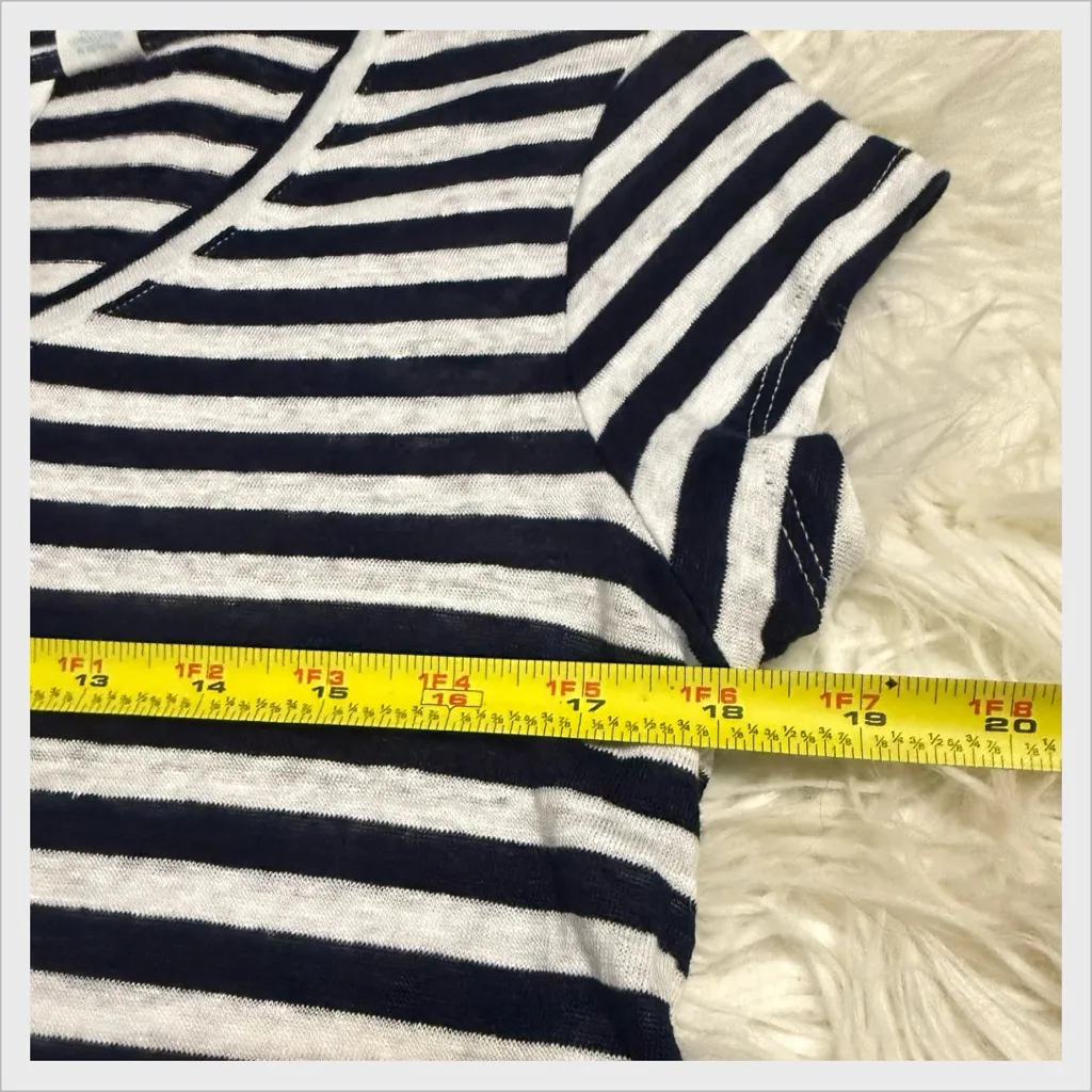 Cynthia Rowley ✨ Linen Blouse Size Large - Image 4